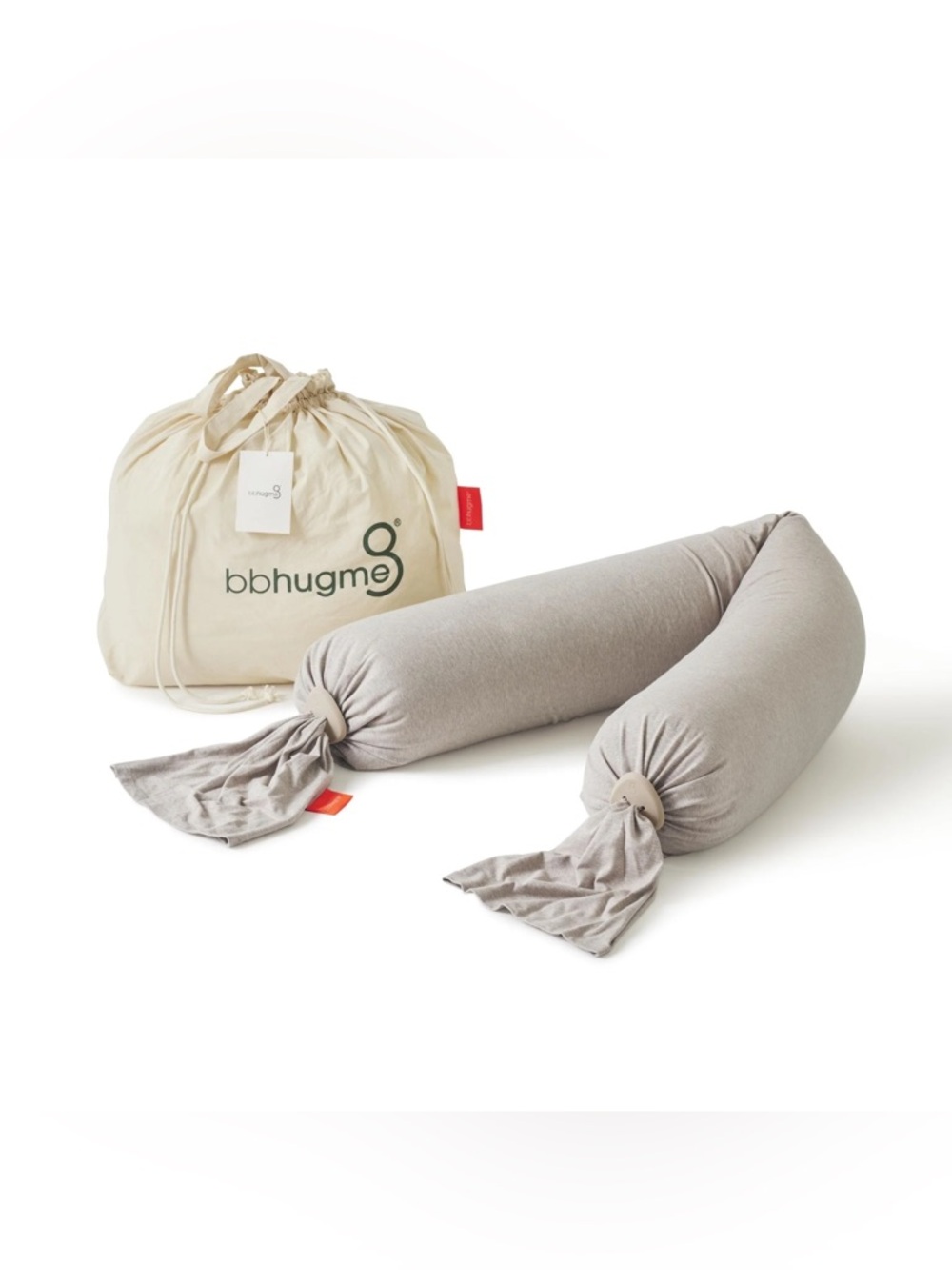 bbhugme Pregnancy Pillow (Seashell Beige)